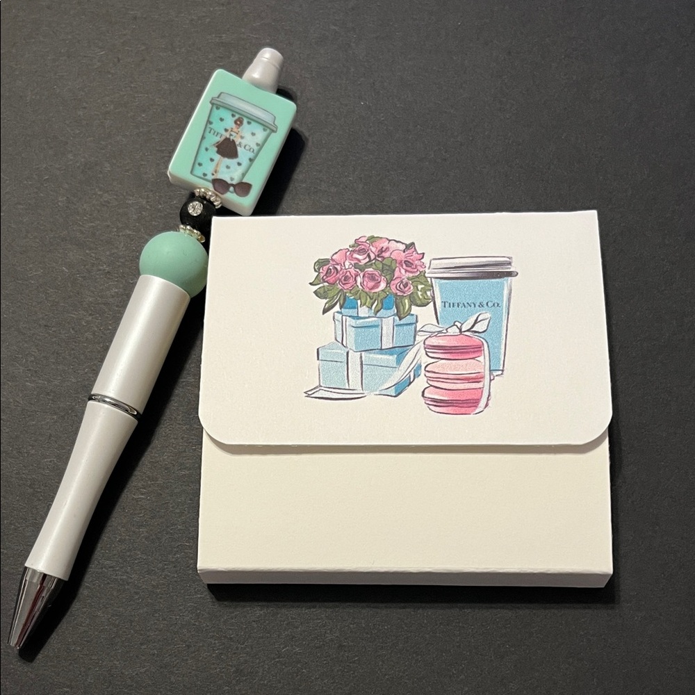 Fashionista Notepad/Pen set. $10